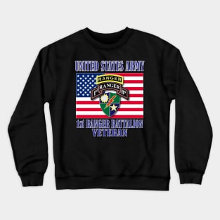 1st Ranger Battalion- Veteran Crewneck Sweatshirt